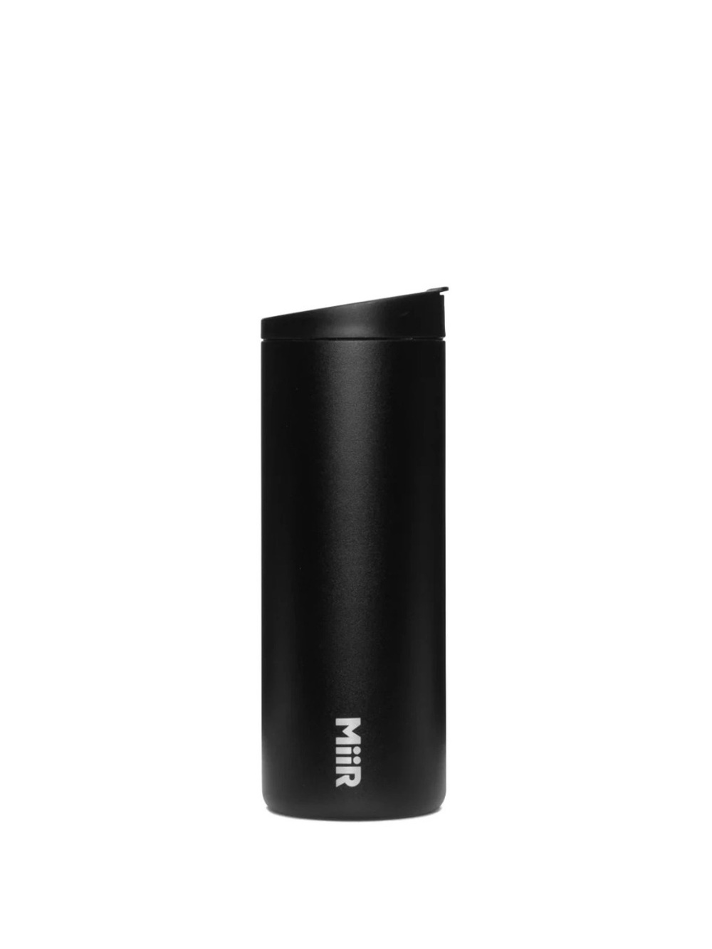 Miir Flip Traveler 12oz Insulated Stainless Steel Tumbler Black Great Condition
